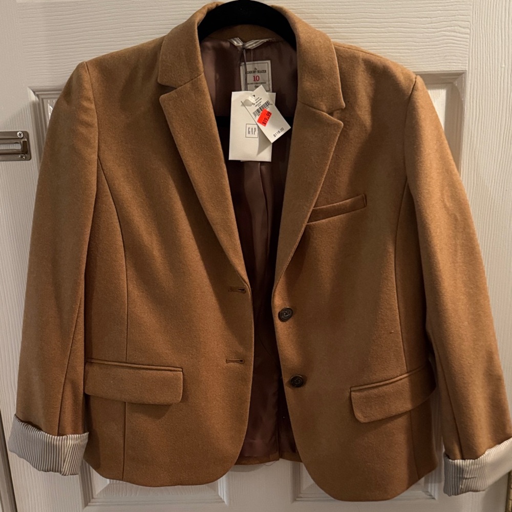 GAP Academy Tan Blazer